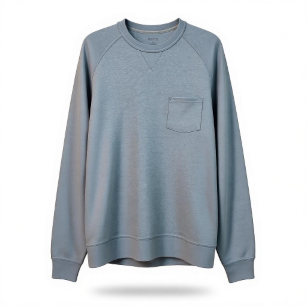 Van Heusen Blue Stone Essential Ponte Sweatshirt - Men's XL‎ - NEW